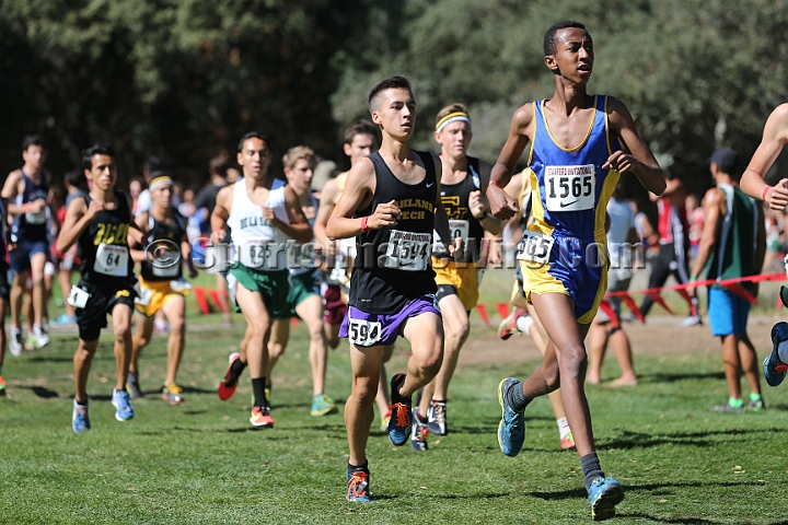 2015SIxcHSD1-027.JPG - 2015 Stanford Cross Country Invitational, September 26, Stanford Golf Course, Stanford, California.